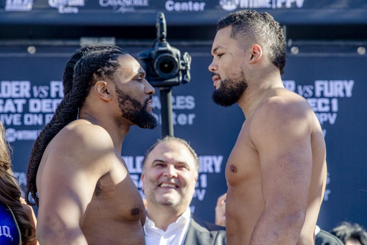 Photos Joe Joyce Joe Hanks Set For Battle In Ppv Opener Boxing News